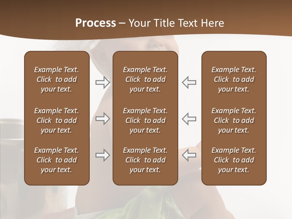 Cute Isolated Cooking PowerPoint Template