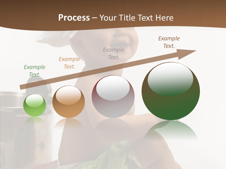 Cute Isolated Cooking PowerPoint Template