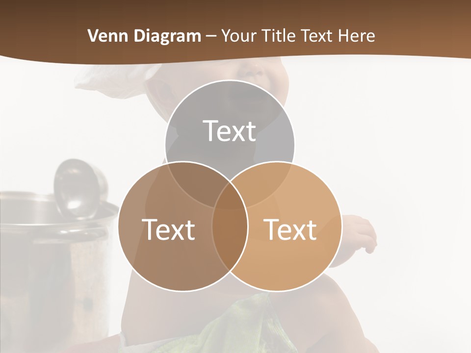 Cute Isolated Cooking PowerPoint Template