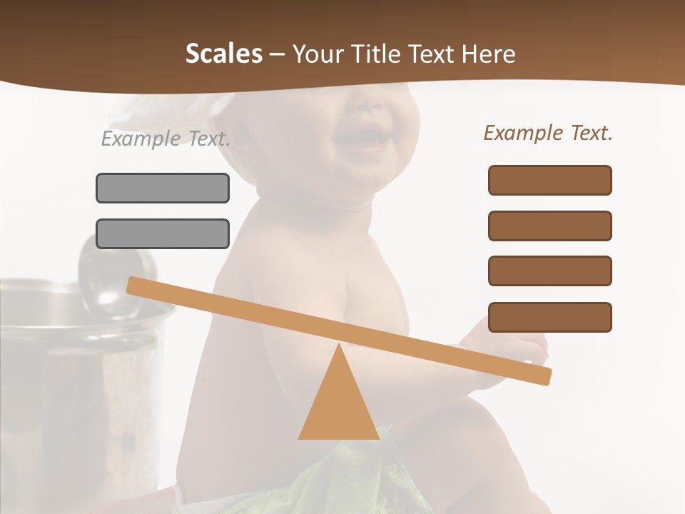 Cute Isolated Cooking PowerPoint Template