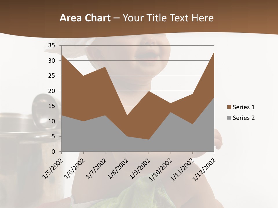 Cute Isolated Cooking PowerPoint Template