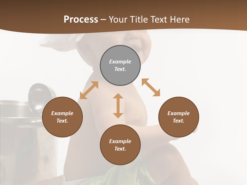 Cute Isolated Cooking PowerPoint Template