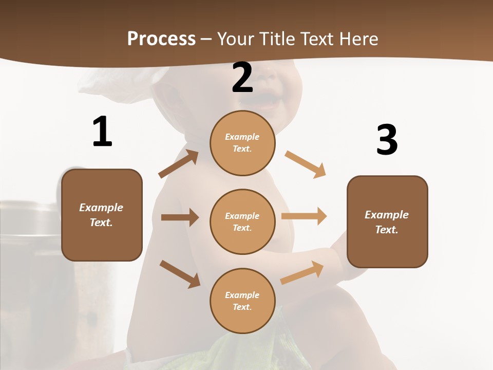 Cute Isolated Cooking PowerPoint Template