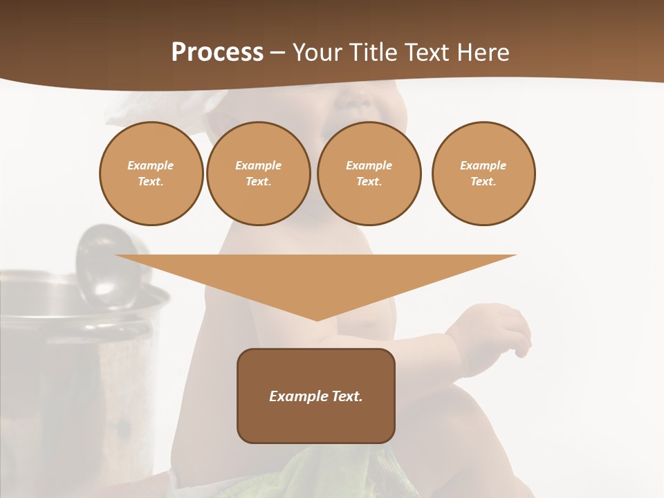 Cute Isolated Cooking PowerPoint Template