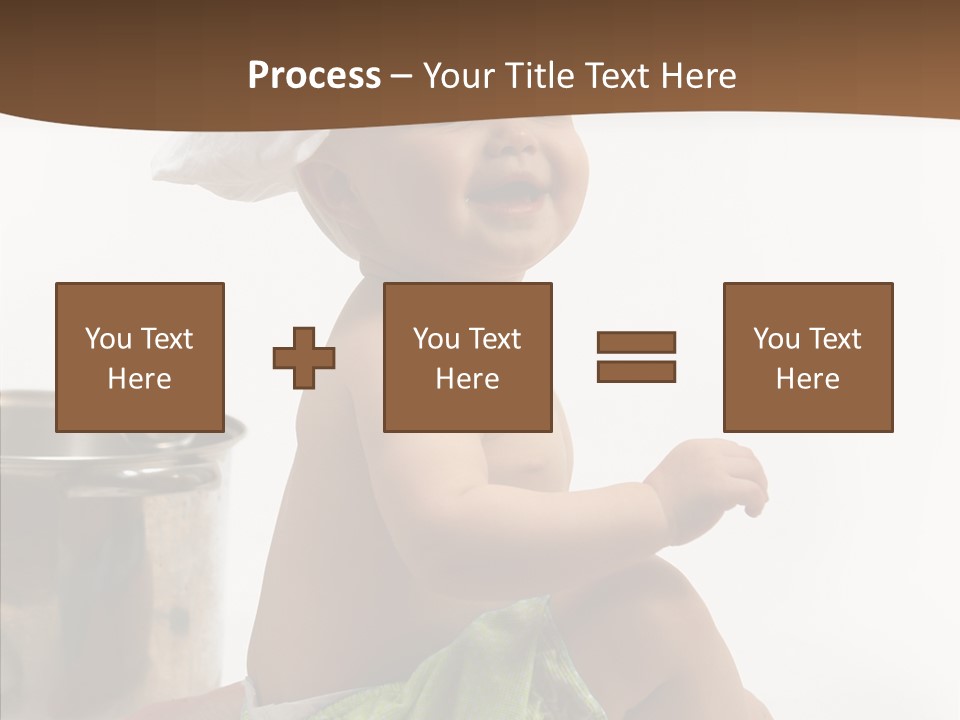 Cute Isolated Cooking PowerPoint Template