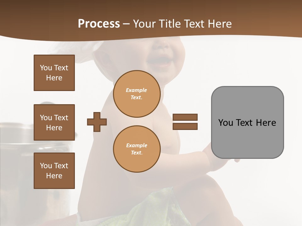 Cute Isolated Cooking PowerPoint Template