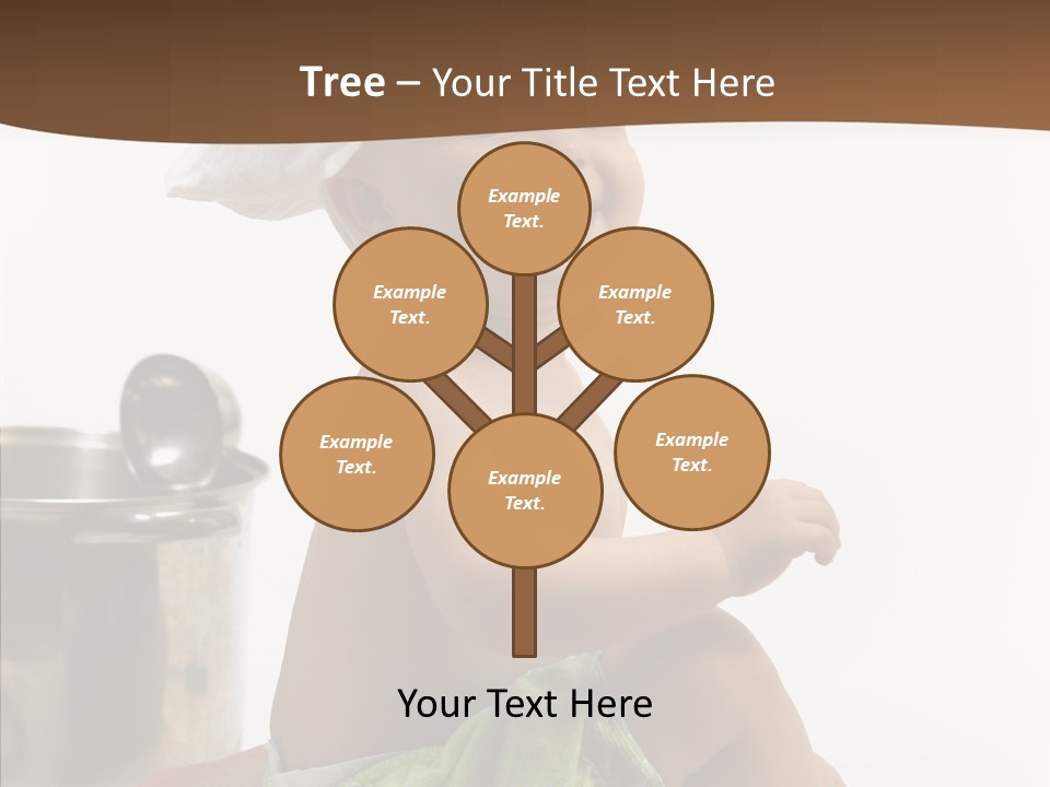 Cute Isolated Cooking PowerPoint Template