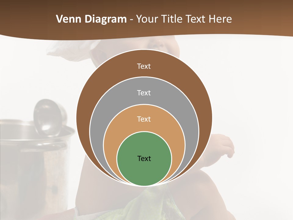 Cute Isolated Cooking PowerPoint Template