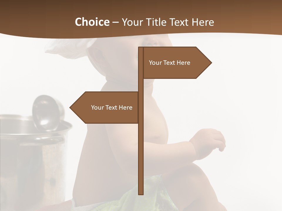 Cute Isolated Cooking PowerPoint Template