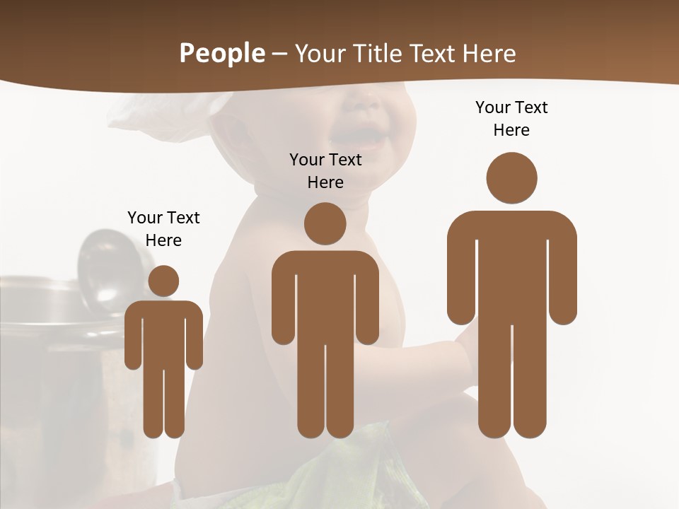 Cute Isolated Cooking PowerPoint Template