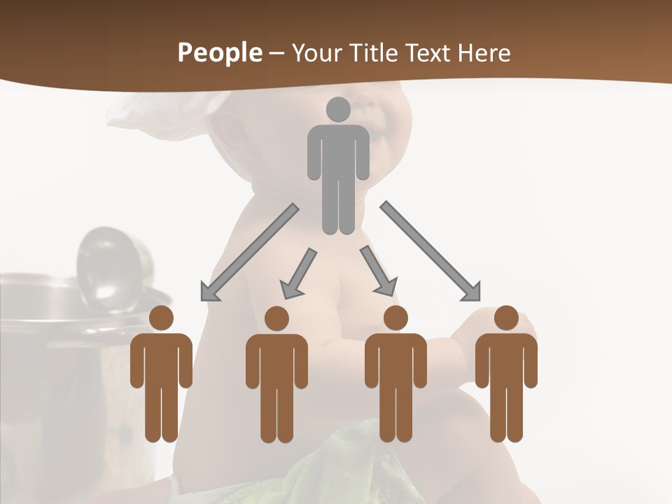 Cute Isolated Cooking PowerPoint Template