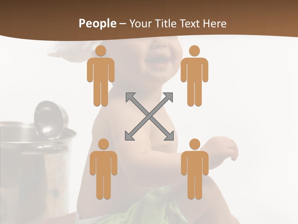 Cute Isolated Cooking PowerPoint Template