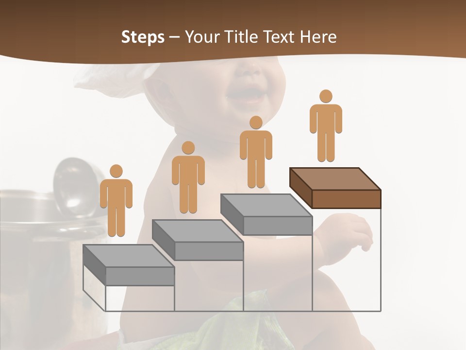 Cute Isolated Cooking PowerPoint Template