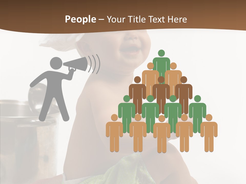 Cute Isolated Cooking PowerPoint Template