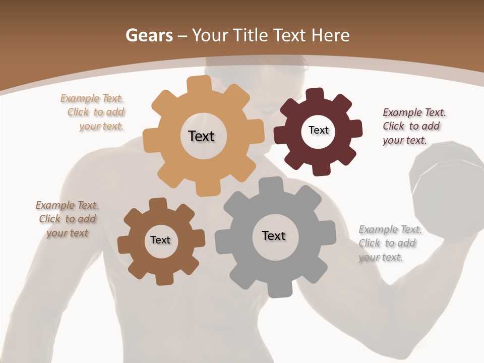 Abs Healthy Workout PowerPoint Template