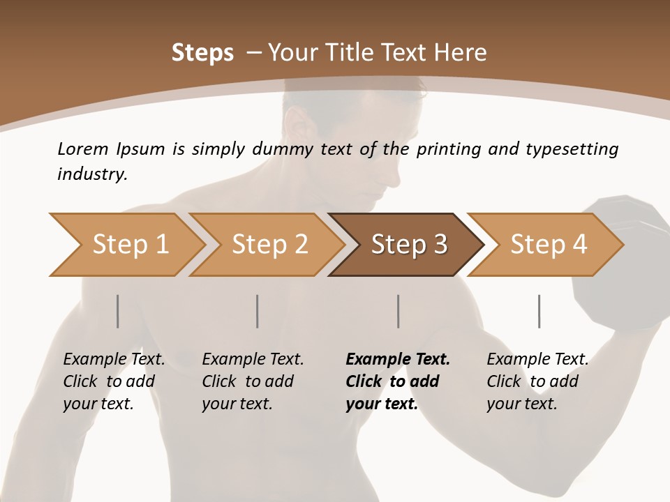 Abs Healthy Workout PowerPoint Template