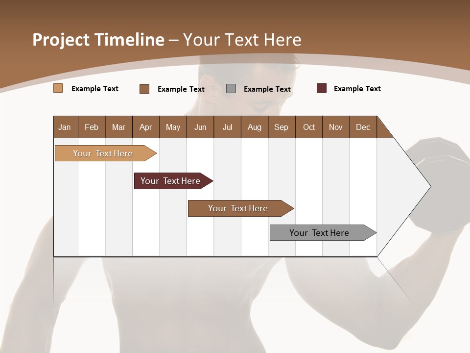 Abs Healthy Workout PowerPoint Template