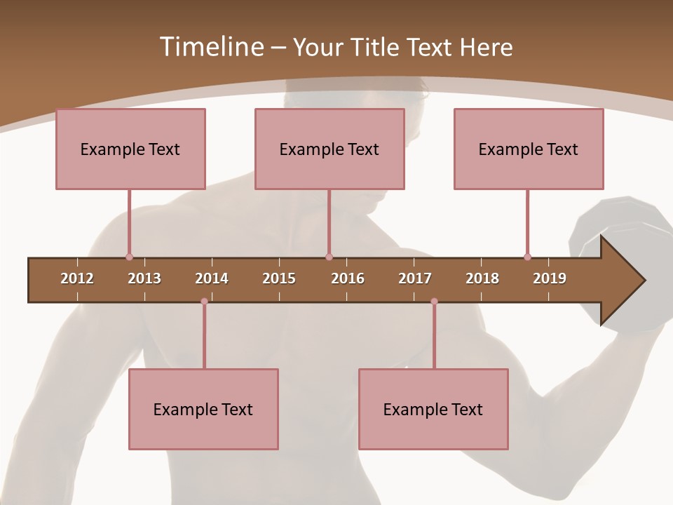 Abs Healthy Workout PowerPoint Template