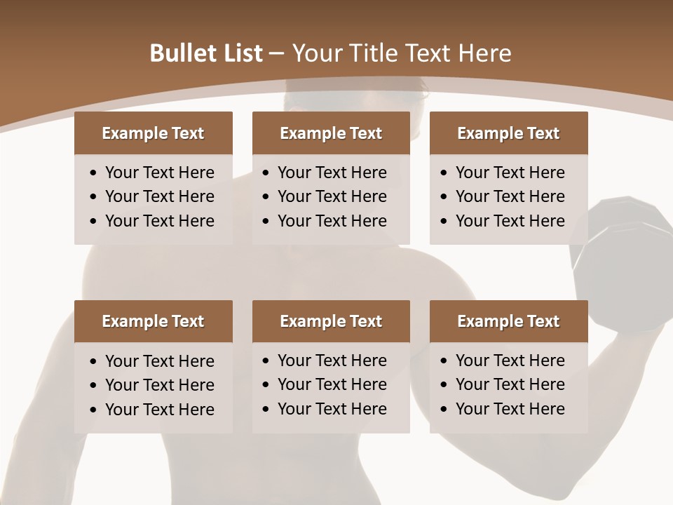 Abs Healthy Workout PowerPoint Template
