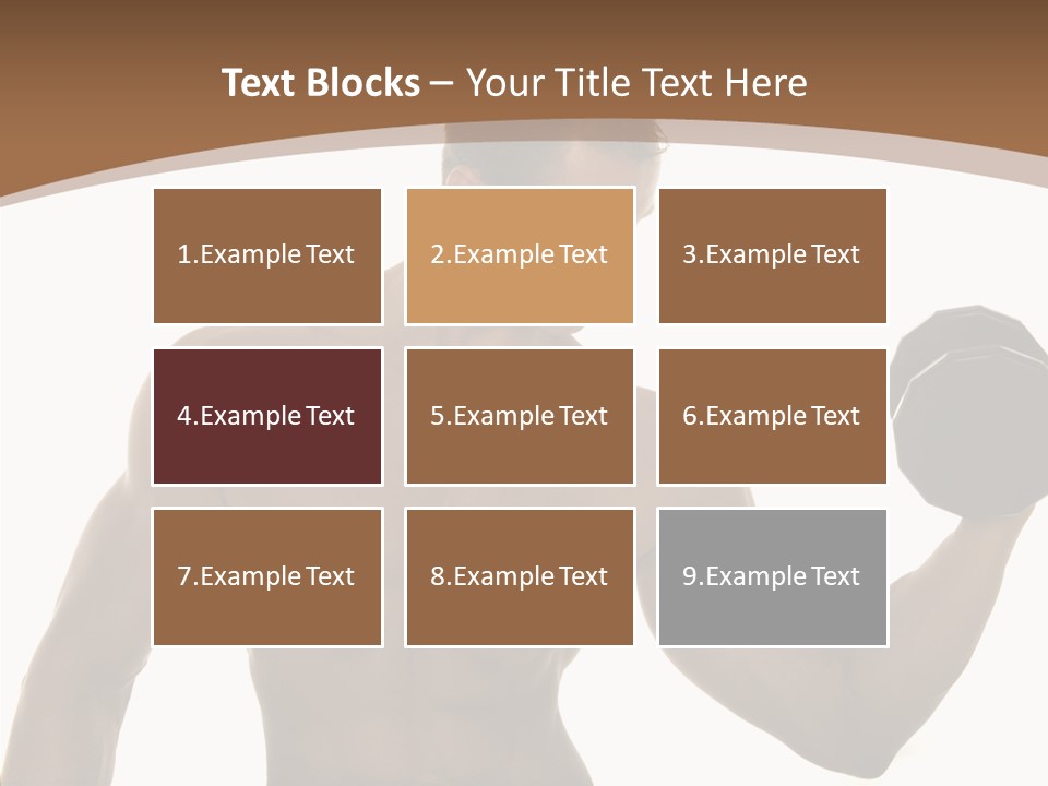 Abs Healthy Workout PowerPoint Template