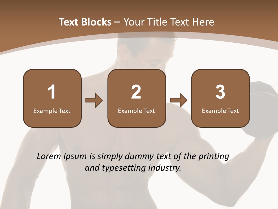 Abs Healthy Workout PowerPoint Template