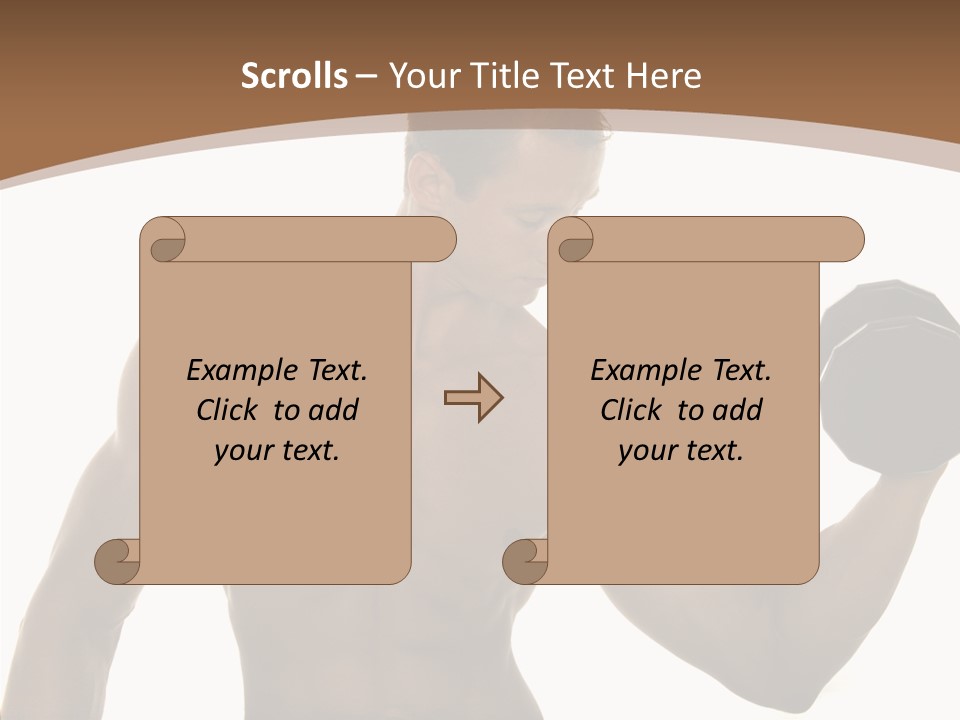 Abs Healthy Workout PowerPoint Template