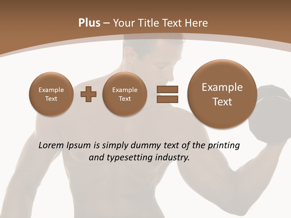 Abs Healthy Workout PowerPoint Template