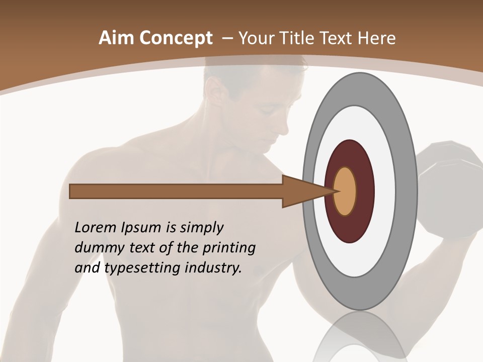 Abs Healthy Workout PowerPoint Template