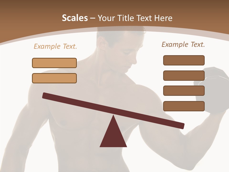 Abs Healthy Workout PowerPoint Template