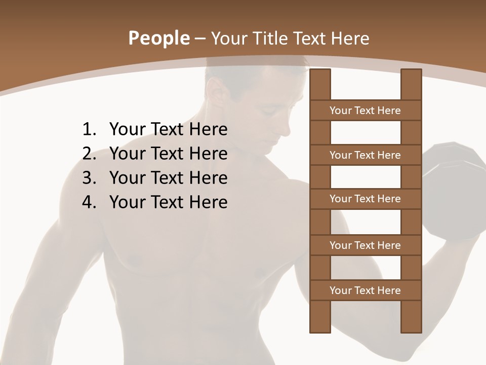 Abs Healthy Workout PowerPoint Template