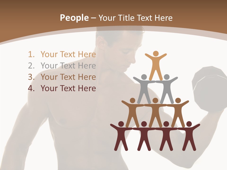 Abs Healthy Workout PowerPoint Template