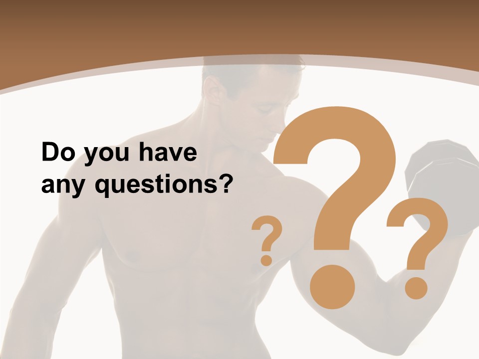 Abs Healthy Workout PowerPoint Template