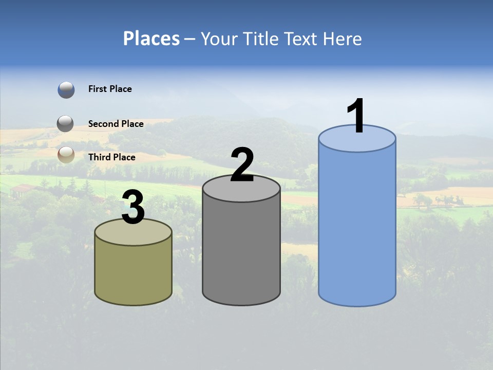 Travel Agricultural French PowerPoint Template