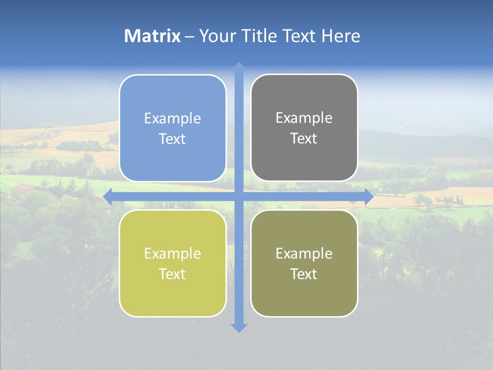 Travel Agricultural French PowerPoint Template