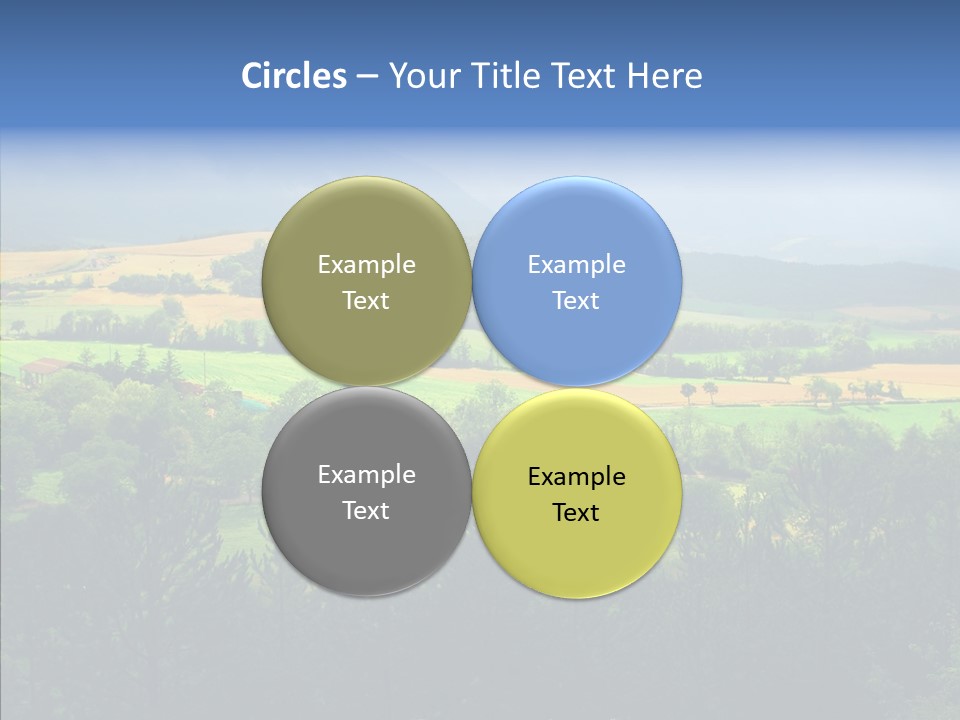 Travel Agricultural French PowerPoint Template