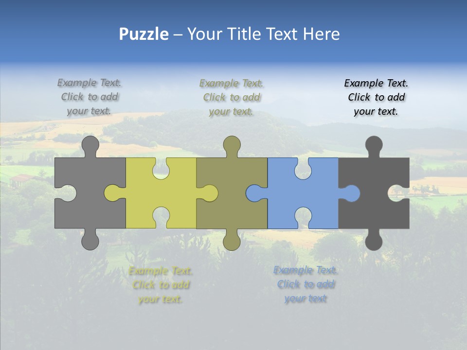 Travel Agricultural French PowerPoint Template