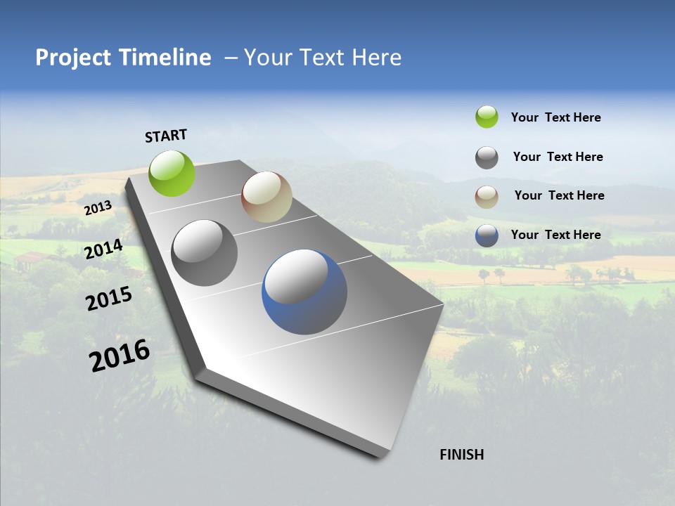 Travel Agricultural French PowerPoint Template