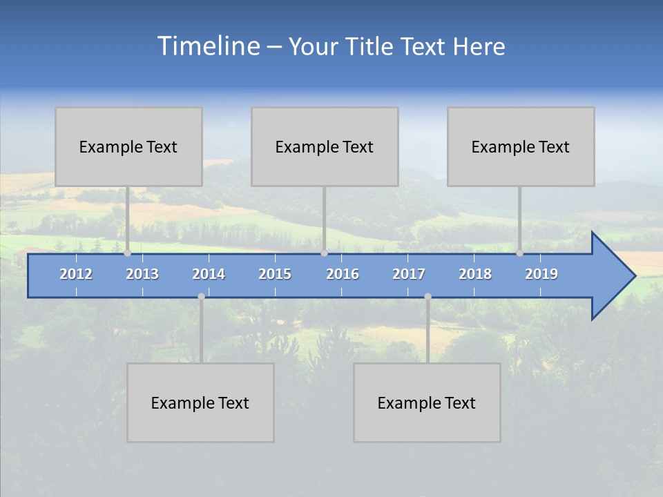 Travel Agricultural French PowerPoint Template