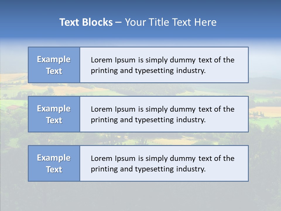 Travel Agricultural French PowerPoint Template