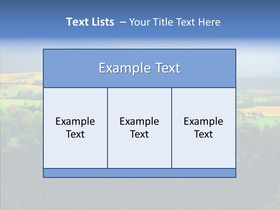 Travel Agricultural French PowerPoint Template