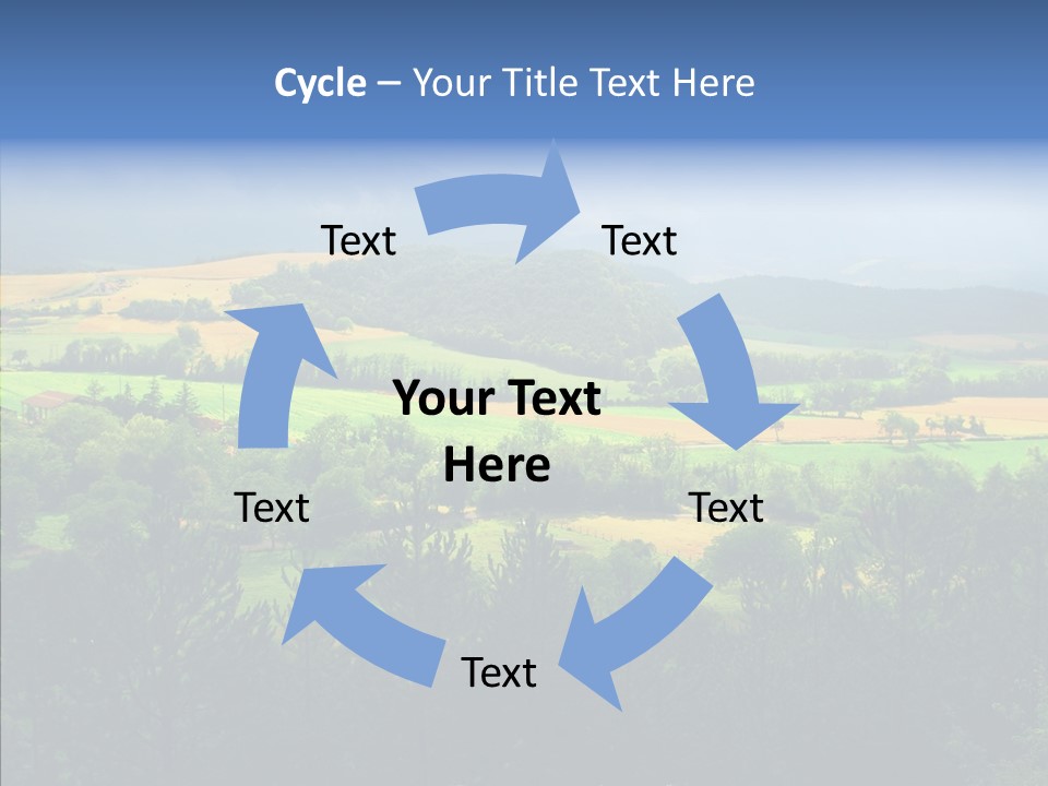 Travel Agricultural French PowerPoint Template