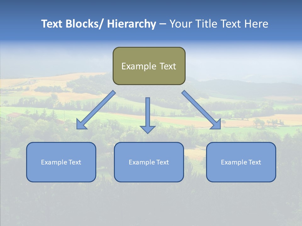 Travel Agricultural French PowerPoint Template