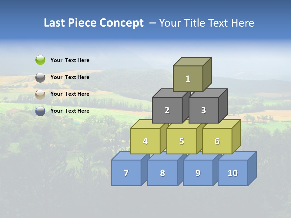 Travel Agricultural French PowerPoint Template