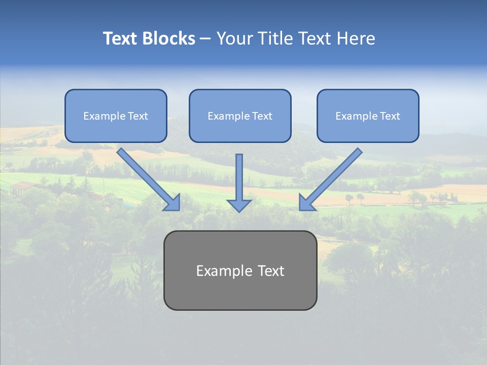 Travel Agricultural French PowerPoint Template