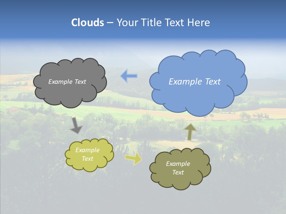 Travel Agricultural French PowerPoint Template