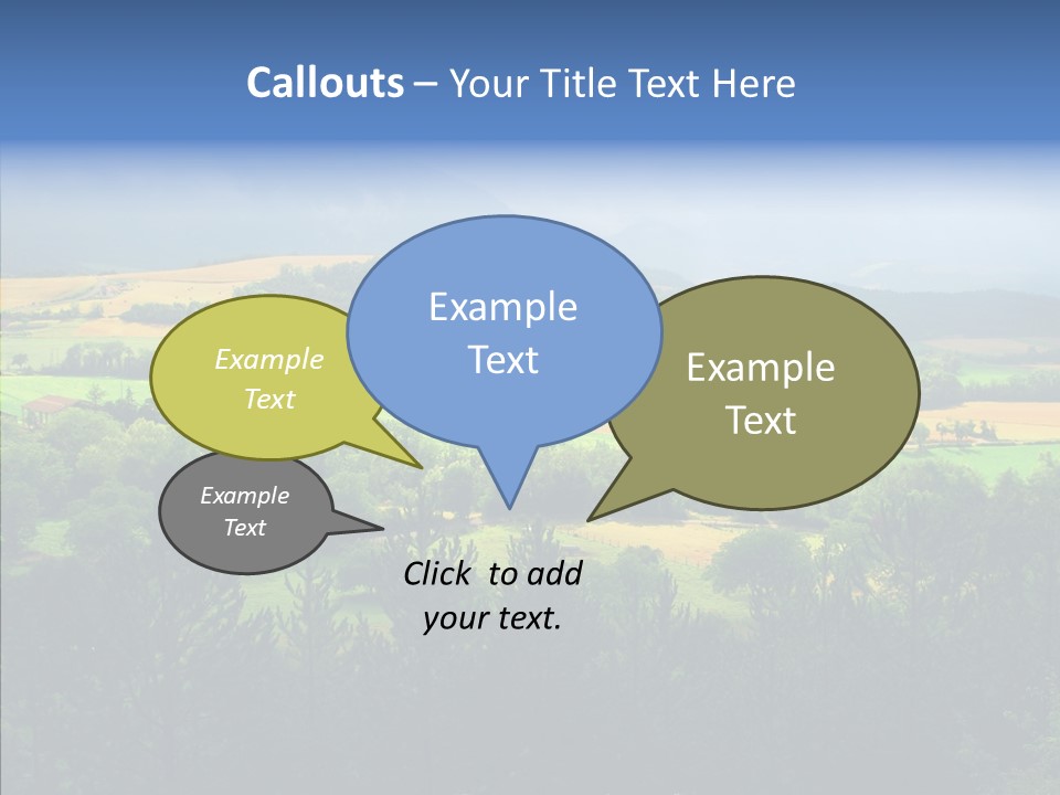 Travel Agricultural French PowerPoint Template