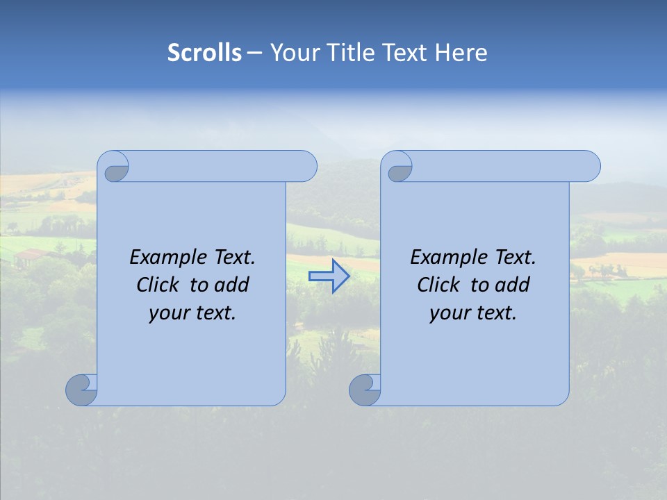Travel Agricultural French PowerPoint Template