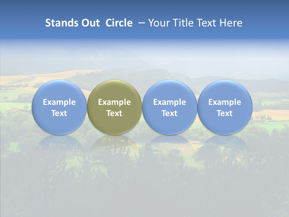 Travel Agricultural French PowerPoint Template