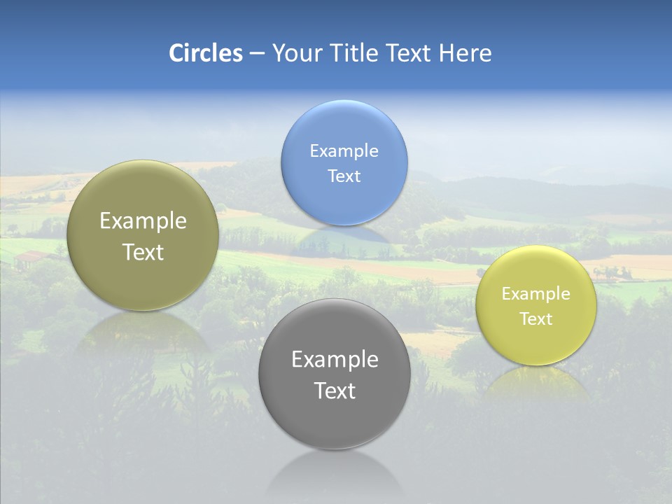 Travel Agricultural French PowerPoint Template