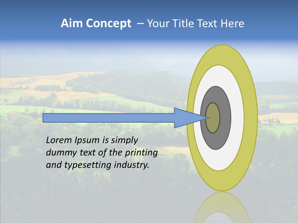 Travel Agricultural French PowerPoint Template